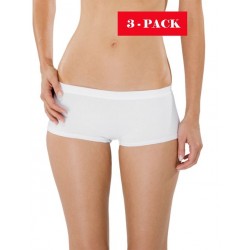 Schiesser Hip- Pants 95/5 - 3-pack (set van 3 slips) wit