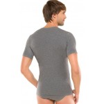 Schiesser shirt korte mouwen  V-hals 95/5