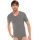 Schiesser shirt korte mouwen  95/5 V-hals grijs