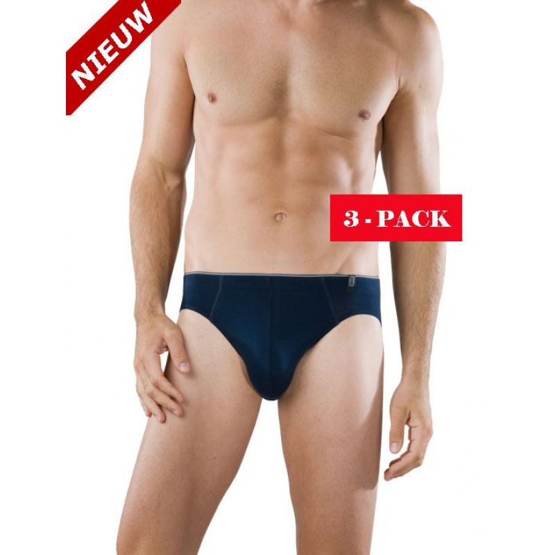 Schiesser 95/5 Mini Slip Heren - 3-pack - assorti