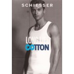 Schiesser onderhemd long life cotton - 145138 wit