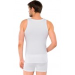 Schiesser onderhemd long life cotton - 145138 wit