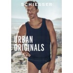 Schiesser onderhemd - urban originals - donkerblauw