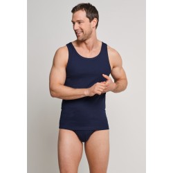 Schiesser onderhemd - urban originals - donkerblauw