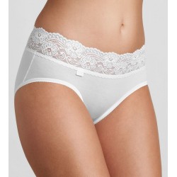 Sloggi Romance Midi Slip Dames - Wit