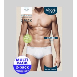 Sloggi men Basic Midi - 2-pack Wit