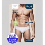 Sloggi men Basic Mini - 2-pack Wit