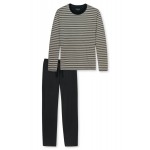 Schiesser heren pyjama - 163866bis- EXTRA been lengte