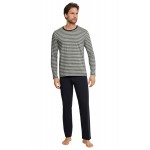 Schiesser heren pyjama - 163866bis- EXTRA been lengte