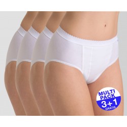 Sloggi Control Tai Slip Dames - Wit - 3+1 GRATIS