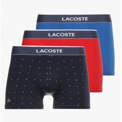 LACOSTE - Set van 3 shorts - marine/rood/blauw