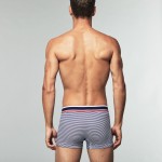 LACOSTE - Set van 2 shorts - 1 gestreept /donkerblauw -164970