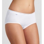 Sloggi Basic+ Midi slip wit - 3+1 GRATIS - uw voordeel : 14.99 €