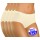 Sloggi Basic+ Dames Midi Ivoor  3+1 GRATIS - uw voordeel : 14.95 €