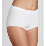 Sloggi Basic+ Maxi dames slip wit- 3+1 GRATIS - uw voordeel : 14.95 €
