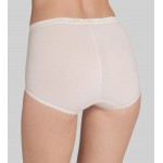 Sloggi Basic+ Maxi dames slip zwart - 3+1 GRATIS - uw voordeel : 14.95 €