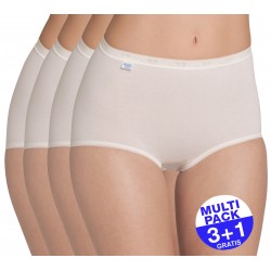 Sloggi Basic+ Maxi slip ivoor - 3+1 GRATIS - uw voordeel : 14.99 €