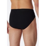 Schiesser slip long life cotton - Zwart