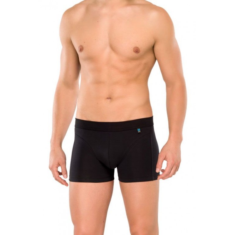 Schiesser shorts long life cotton - 145136 - Zwart