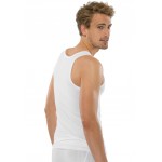 Schiesser onderhemd Authentic - 2-pack  zwart