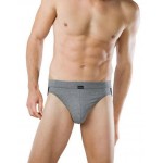 Schiesser  Slip - Cotton Essentials- Grijs