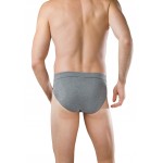 Schiesser  Slip - Cotton Essentials- Grijs