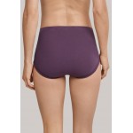 Schiesser Tailleslip  Original Feinripp - 2-pack aubergine 