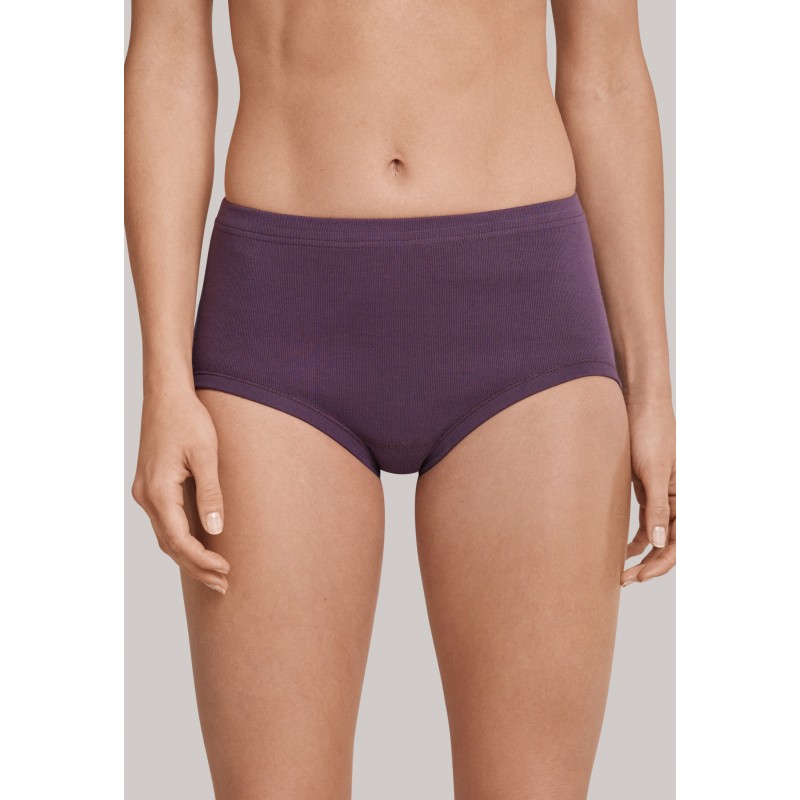 Schiesser Tailleslip  Original Feinripp - 2-pack aubergine 