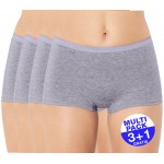 Sloggi Basic+ Short grijs - 3+1 GRATIS - uw voordeel : 14.99 €