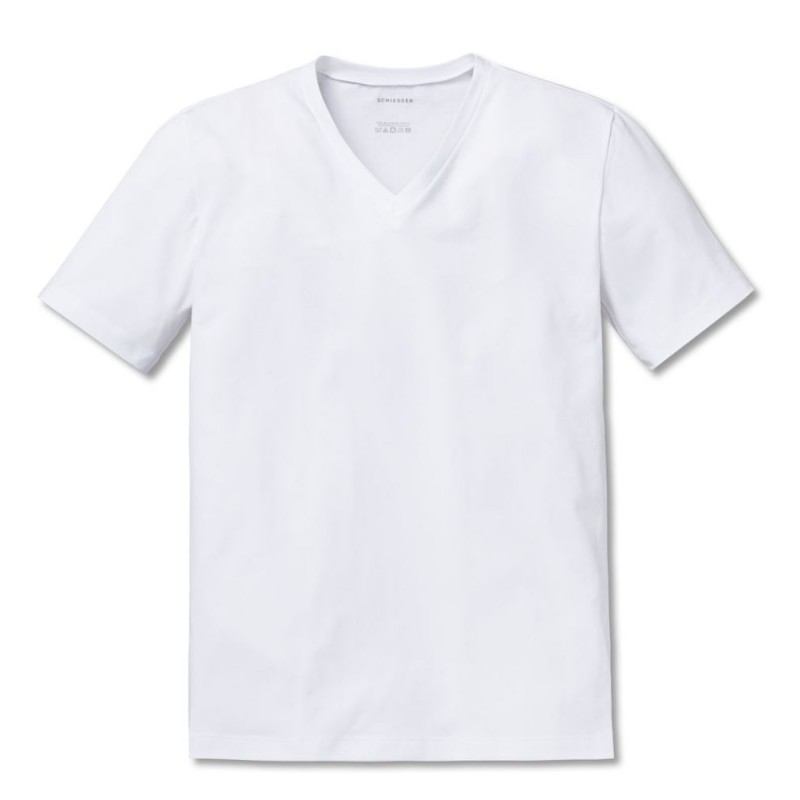 Schiesser shirt korte mouw - Urban Originals wit Schiesser shirt korte mouw - Urban Originals wit