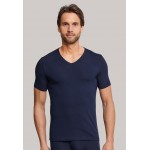 Schiesser shirt korte mouw - Urban Originals -  Donkerblauw
