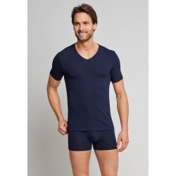 Schiesser shirt korte mouw - Urban Originals -  Donkerblauw