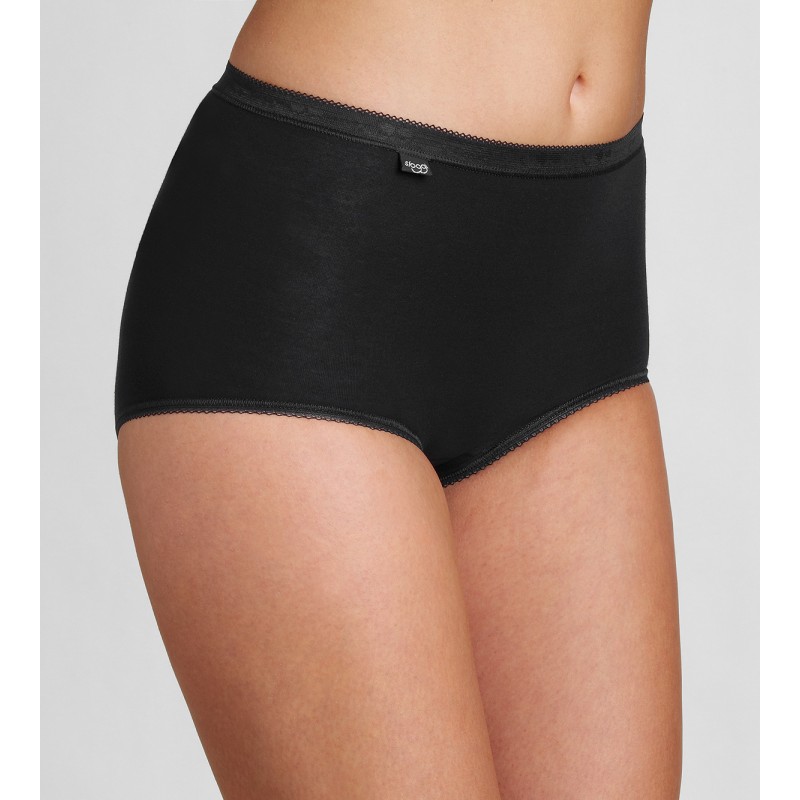 Sloggi Basic+ Maxi dames slip - zwart