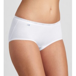 Sloggi Basic+ Midi dames slip - wit 