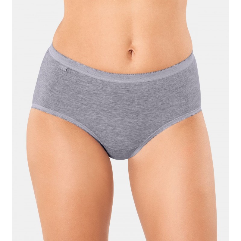 Sloggi Basic+ Dames Midi Grey Combination Sloggi Basic+ Dames Midi Grey Combination