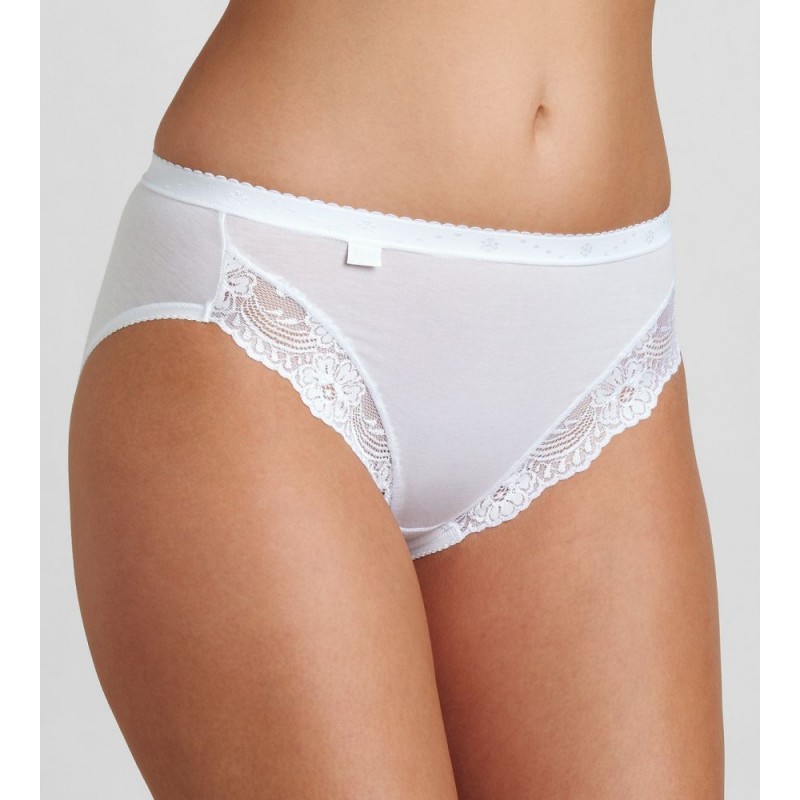 Sloggi Romance Dames Tai - wit 