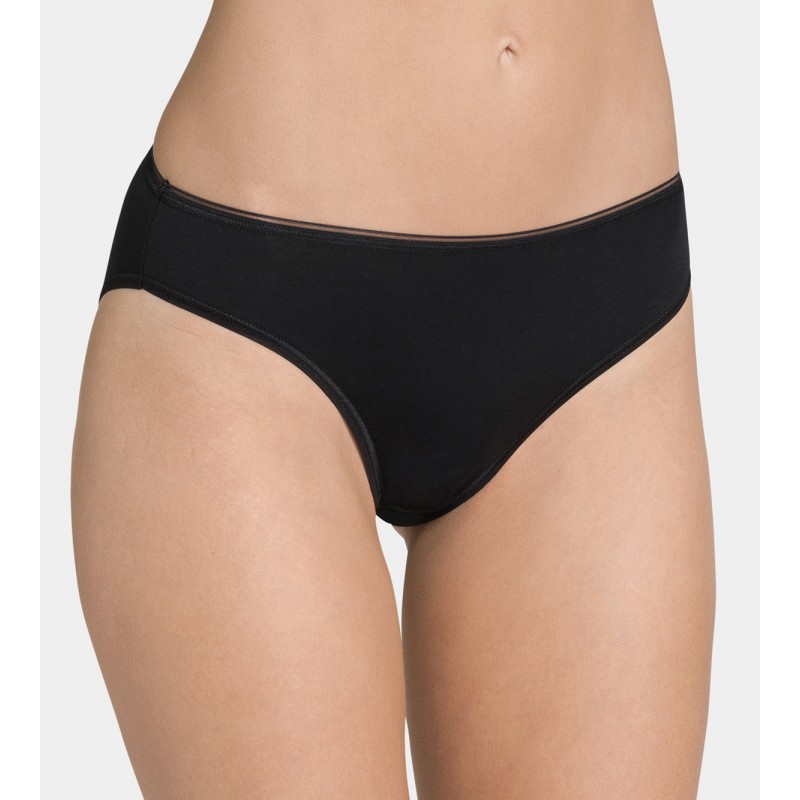 Sloggi Feel Sensational Tai Slip Dames - Zwart
