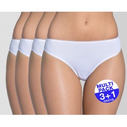 Sloggi Feel Sensational Tai dames slip wit - 3+1 GRATIS - uw voordeel : 17,99 €