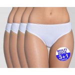 Sloggi Feel Sensational Tai Slip Dames - Wit - 3+1 GRATIS