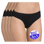 Sloggi Feel Sensational Tai Slip Dames - Zwart - 3+1 GRATIS