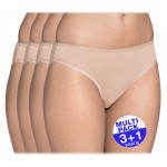 Sloggi Feel Sensational Tai Slip Dames - Beige - 3+1 GRATIS Sloggi Feel Sensational Tai Slip Dames - Beige - 3+1 GRATIS