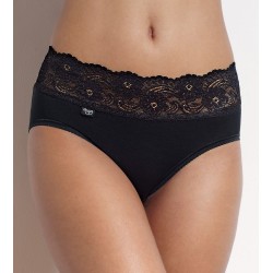 Sloggi Romance Midi slip - zwart