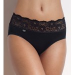 Sloggi Romance Midi zwart - 3+1 GRATIS - uw voordeel : 16,95 €