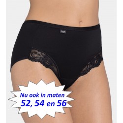 Sloggi Romance Maxi Slip Dames - Zwart