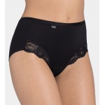 Sloggi Romance Maxi slip zwart - 3+1 GRATIS - uw voordeel : 16,95€