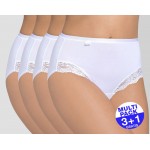 Sloggi Romance Maxi slip wit - 3+1 GRATIS - uw voordeel : 16.95 €