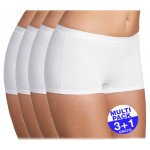 Sloggi Sensual Fresh Short Dames - Wit - 3+1 GRATIS