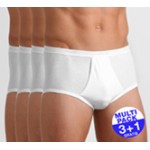 Sloggi Basic Maxi Herenslip - Wit - 3+1 Gratis