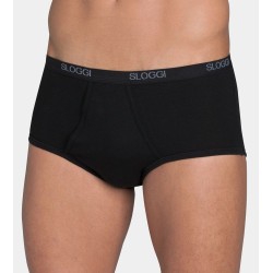 Sloggi herenslip Basic maxi - zwart - UITLOPEND ARTIKEL ! AANBIEDING MET 25 % KORTING !