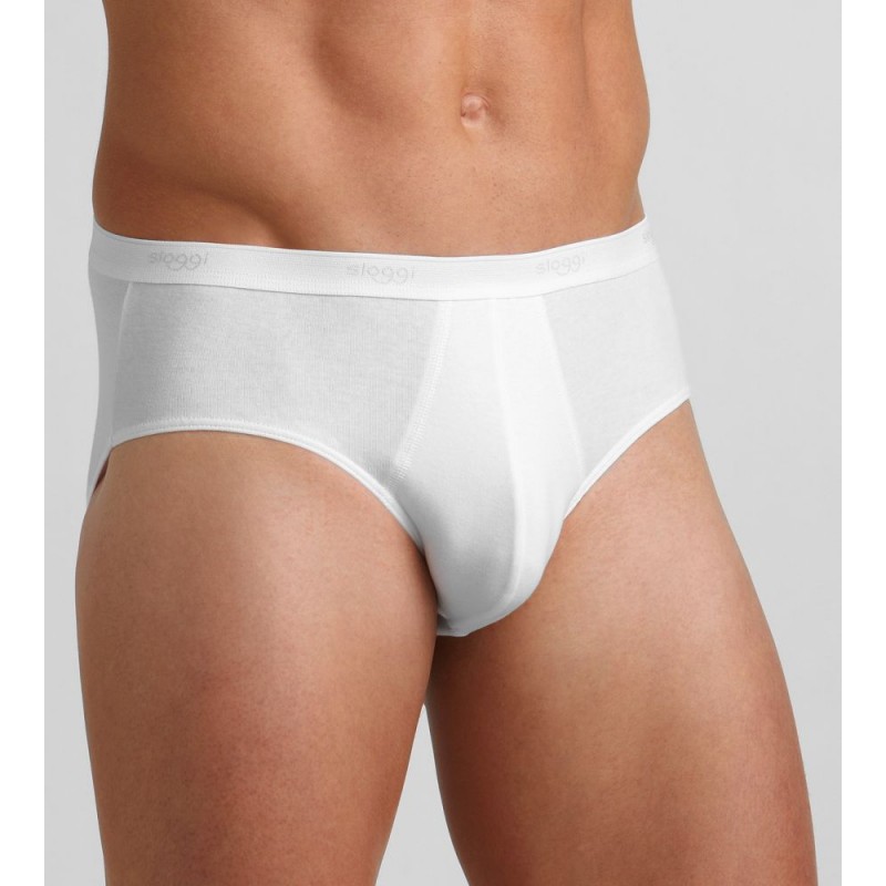 Sloggi Basic Midi Slip Heren - Wit